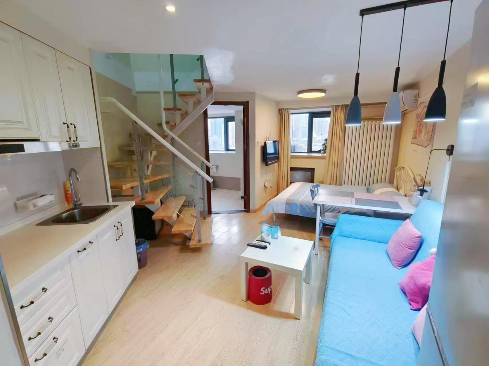 Yu Jing Xuan Boutique Apartment Tianjin Exteriör bild