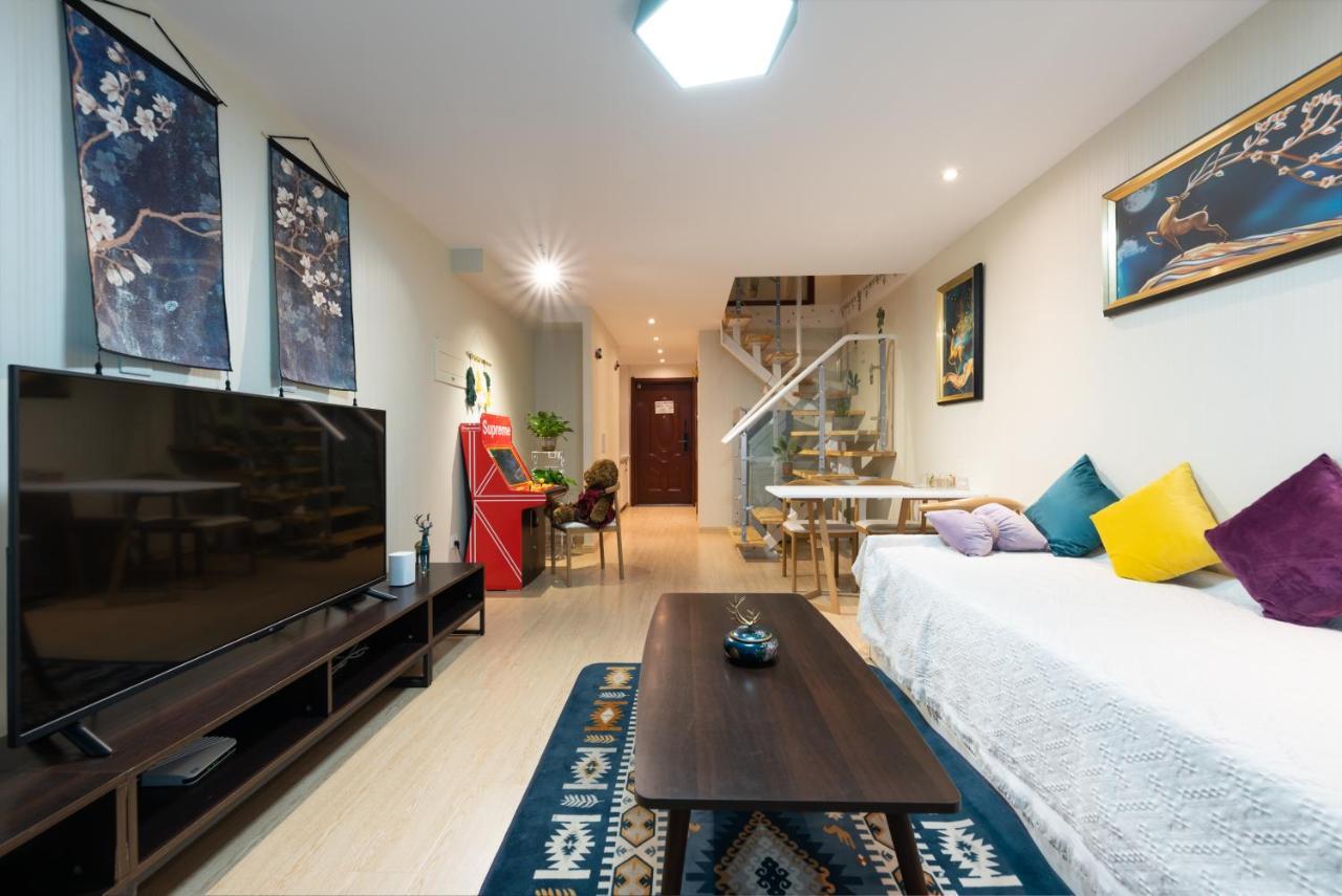 Yu Jing Xuan Boutique Apartment Tianjin Exteriör bild